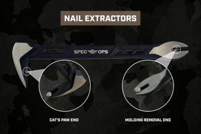 Image showing  Pry Bar, Claw, 10-in.