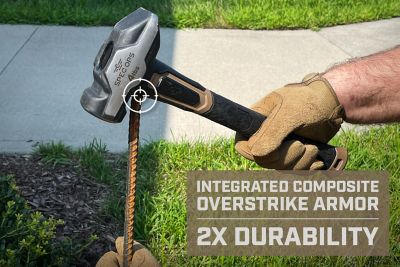 Image showing  Sledgehammer, 4 lb. Blacksmith Hammer + Soft Face