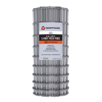 CountyLine 330 ft. x 47 in. 12.5-Gauge S-Knot Field Fence