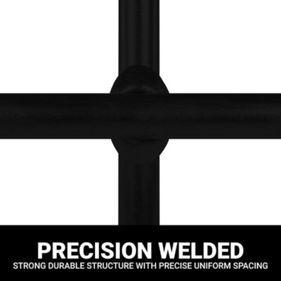 Image showing  100 ft. x 48 in. Welded Wire Fence, Black