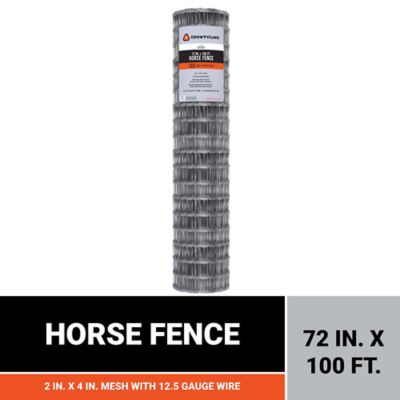 Image showing  100 ft. x 72 in. Galvanized Horse Fence