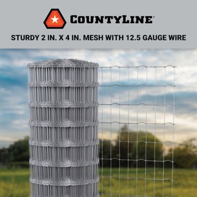 Image showing  100 ft. x 72 in. Galvanized Horse Fence