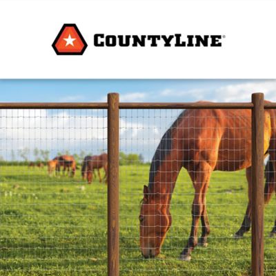 Image showing  100 ft. x 72 in. Galvanized Horse Fence