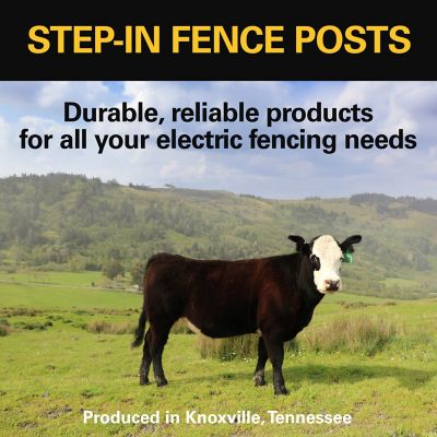 Image showing  Step-In Fence Posts, 8 Pack