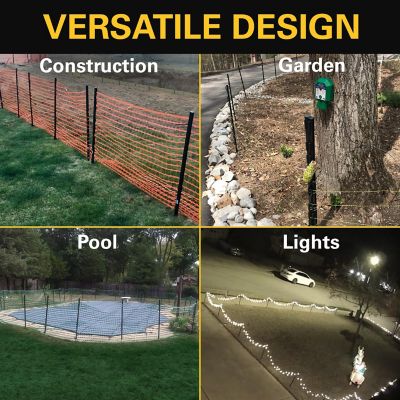 Image showing  Step-In Fence Posts, 8 Pack