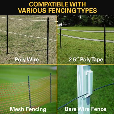 Image showing 6 th Zareba Step-In Fence Posts, 16 Pack