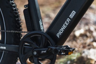 Image showing 6 th Dirwin Pioneer Lite Fat-Tire E-Bike (Matte Black)