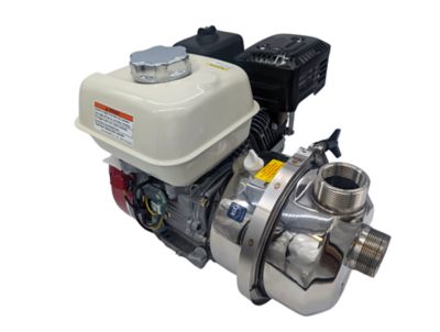 Image showing 2 th Pacer IPW Potable water Pump, NSF ANSI 61 & 372 certified, Honda GX 160 Gasoline Engine, 180 GPM Max Flow