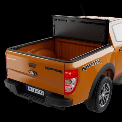 Image showing  AL4 Tri-Fold Tonneau Cover for 24-25 Ford Ranger 5 ft., Bed