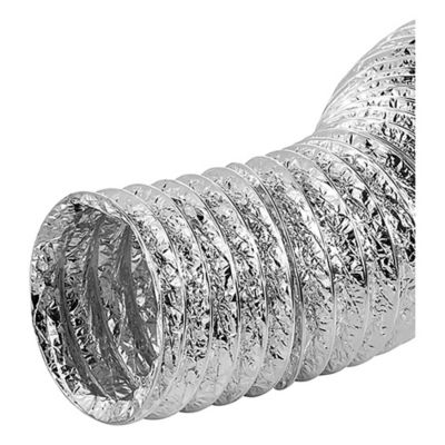 Image showing  4 in. Clothes Dryer Foil Flex Transition Duct (50 ft.)