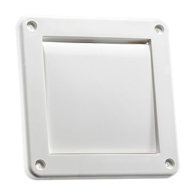 Image showing  4-in. Bath Fan Exhaust Vent Kit with Single Flap Vent, 8-Ft. Foil Flex Duct, 11-in., Snap-Lock Tail Pipe