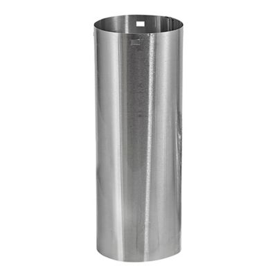 Image showing 5 th Lambro 4-in. Bath Fan Exhaust Vent Kit with Single Flap Vent, 8-Ft. Foil Flex Duct, 11-in., Snap-Lock Tail Pipe