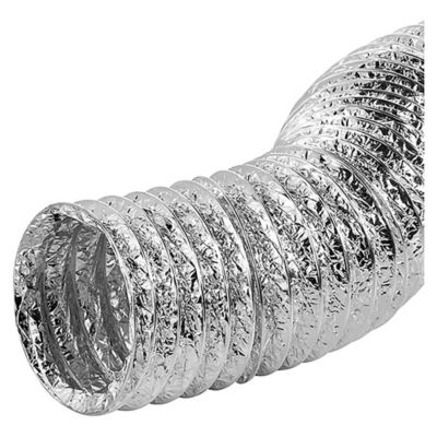 Image showing  4-in. Clothes Dryer Foil Flex Transition Duct (25 Ft.)