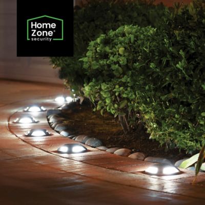 Image showing 5 th Home Zone Security Solar-Powered Waterproof Integrated LED Deck Lights, 20 Lumens, 4 Pack