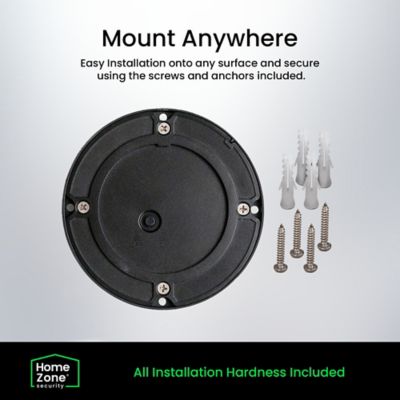 Image showing  12-Pack Outdoor Solar Deck Light, Black, 20 Lumens