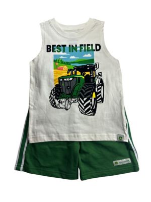 John Deere Toddler Boy 2 pc. Shortset Best In Field