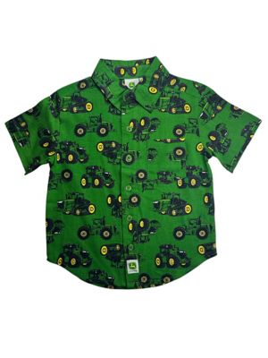 Image showing  Toddler Boy Shirt JD Tractor
