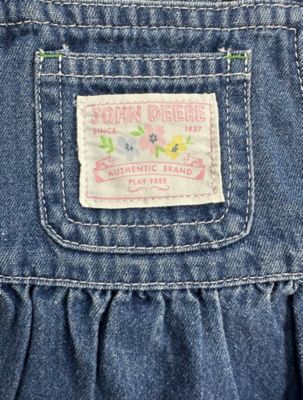 Image showing  Infant Girl Jumper Denim Patchwork