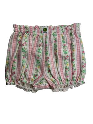 Image showing  Infant Girl 2 pc. Bloomer Set Twin Print