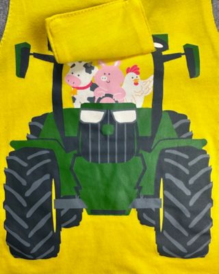 Image showing 3 th John Deere Infant Boy 2 pc. Shortset On The Farm