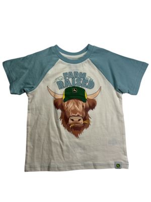 John Deere Toddler Boy Tee Farm Raised