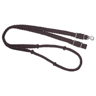 Tough1 Deluxe Knotted Cord Roping Reins