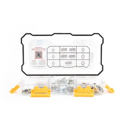 Image showing  BSPP - Female JIC - BSPP Seals Fitting Pack