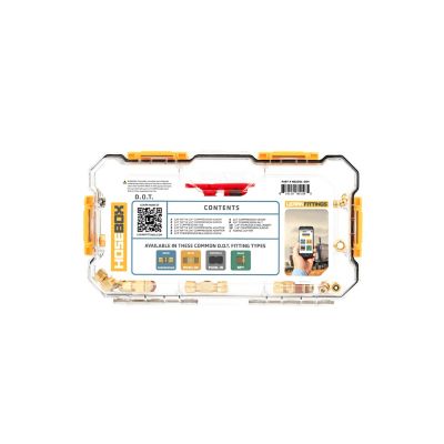 Image showing  D.O.T. 1/4 in. Brass Compression Air Brake Fittings Kit