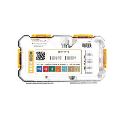 Image showing 3 th Hose Box Inc. Metric Heavy Din - JIC - NPT Fitting Pack