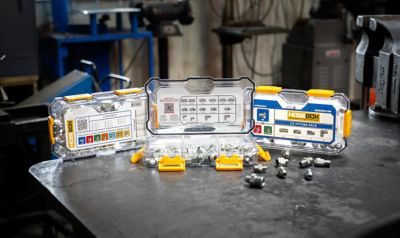 Image showing  D.O.T. 3/8 in. Brass Compression Air Brake Fittings Kit