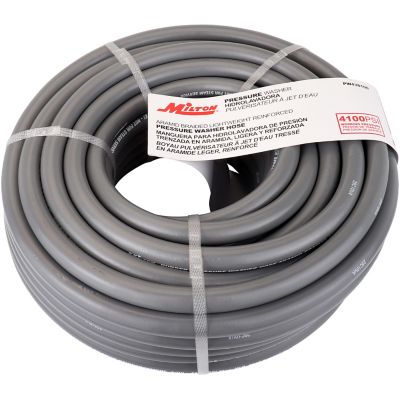 Image showing  3/8 in. x 100 ft. Aramid-Braided Pressure Washer Hose Assembly