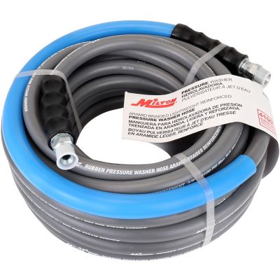 Image showing  3/8 in. x 50 ft. Aramid-Braided Pressure Washer Hose Assembly