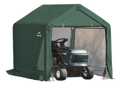 6x6x6 Run In 3in1 Loafing Shed Green