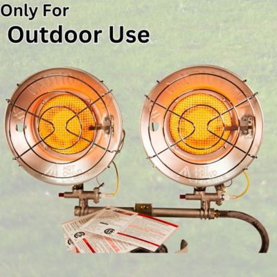 Image showing 5 th Comfort Gear 30,000-BTU Double Tank-Top Outdoor Portable Propane Heater