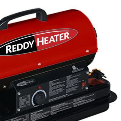 Image showing  80,000-BTU Kerosene/Multi-Fuel Indoor/Outdoor Forced-Air Heater with Thermostat