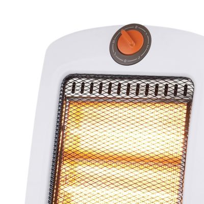 Image showing  1,000-Watt-Max Portable Quartz Space Heater, White