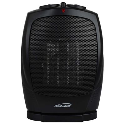 Brentwood Kool Zone Oscillating Ceramic Space Heater & Fan