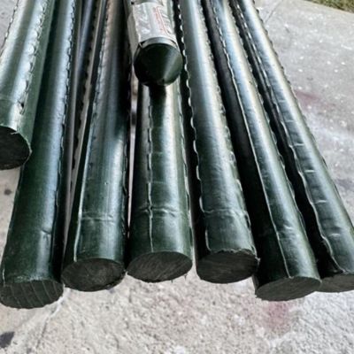 Image showing  4 ft Coated Steel Garden Stakes, 5/16 in. Diameter, 20 pk.