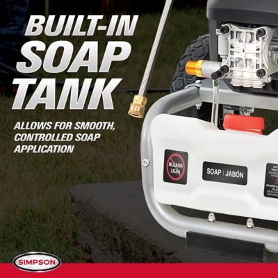 Image showing 5 th SIMPSON Clean Machine 2600 PSI at 1.1 GPM Electric Pressure Washer, 61484