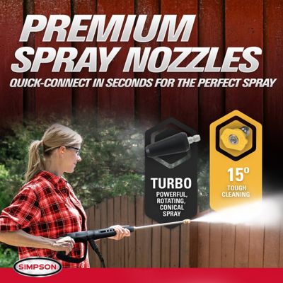 Image showing  Clean Machine CM61482 1800 PSI at 1.2 GPM Residential Electric Pressure Washer