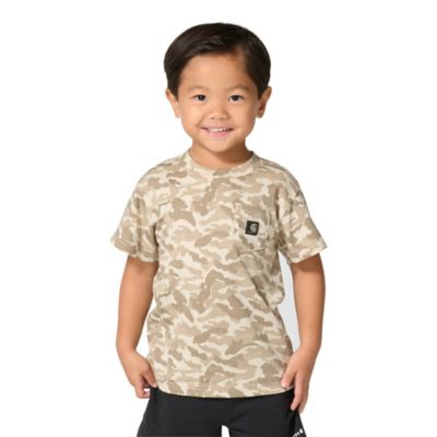 Carhartt Toddler Boys Short Sleeve Camo Shirt