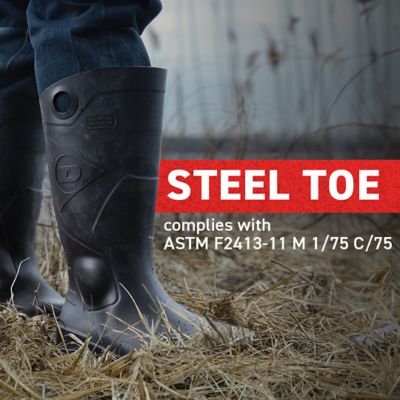 Image showing 5 th Dunlop Men's Chesapeake HD 16 in. Steel Toe Boot