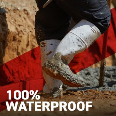 Image showing 6 th Dunlop Men's PVC 16 in. Plain Toe Boot