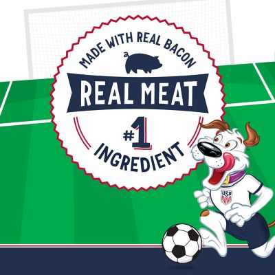 Image showing  Beggin' Strips Soccer Crest Bacon