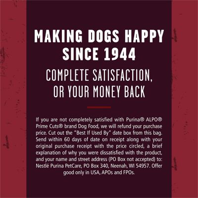 Image showing 7 th ALPO Prime Cuts Savory Beef Flavor Dry Dog Food