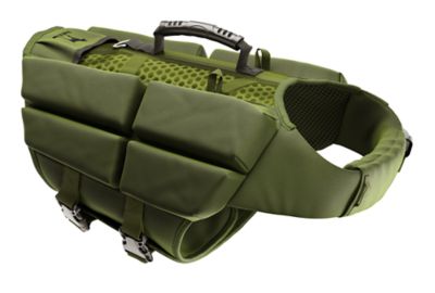 NOAH & PAW Dog Life Vest, Human Standard Lifejacket Design, 3x Foam for Max Buoyancy, Breathable Mesh, Durable Handle 4C