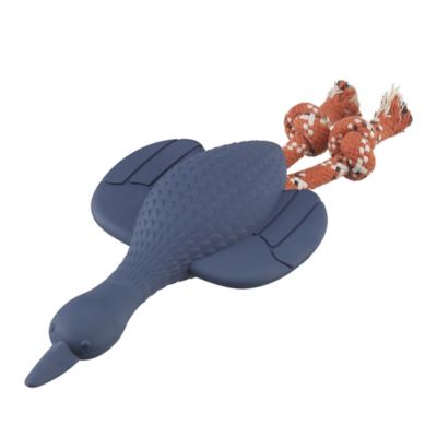 Field & Stream Rubber Duck Rope Dog Toy, Assorted Styles