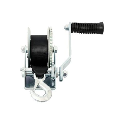 Image showing  Manual Geared Hand Winch, Single Speed, 1,100 lb. Capacity