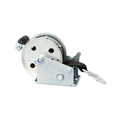 Image showing  Manual Geared Hand Winch, Single Speed, 1,400 lb. Capacity