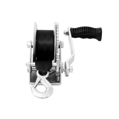 Image showing  Manual Geared Hand Winch, Single Speed, 1,400 lb. Capacity
